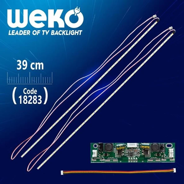 39,5'' Inch Universal E-LED 7020 Led 390MM 360-450MA 48-51V Çift Led-Sürücü-Kablo Takımı - Resim 3