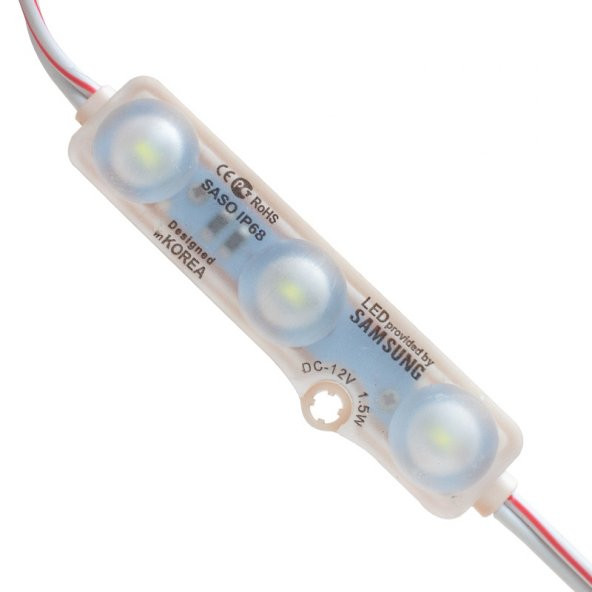 POWERMASTER MODÜL LED 12V 1.5W 5730 SMD MAT KAPAK TP:68 - 3