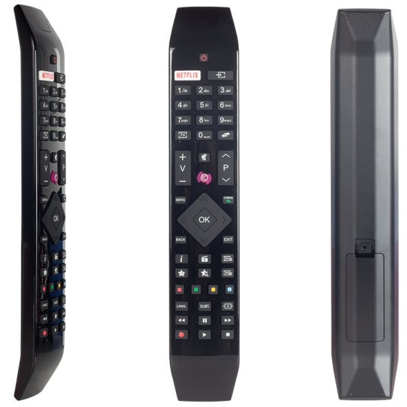 Vestel Netflix Mor Tuşlu Yeni Üstü Camlı Model Led Tv Kumanda - Resim 2