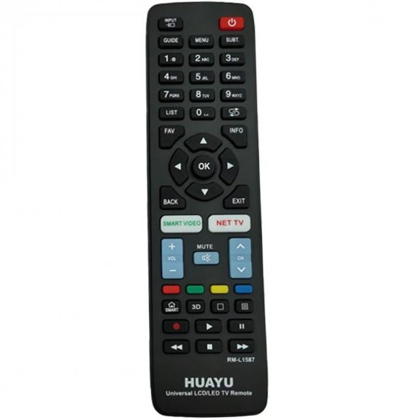 Huayu RM-L1587 Samsung-LG-Sony-Philips-Panasonic Universal Lcd Tv Kumanda - 2
