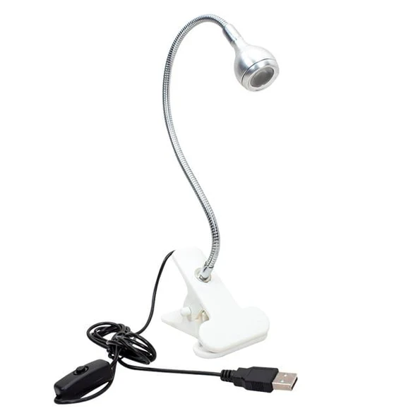 Powermaster Cob Led 5 Volt Usb Beyaz Masa Lambası - 7