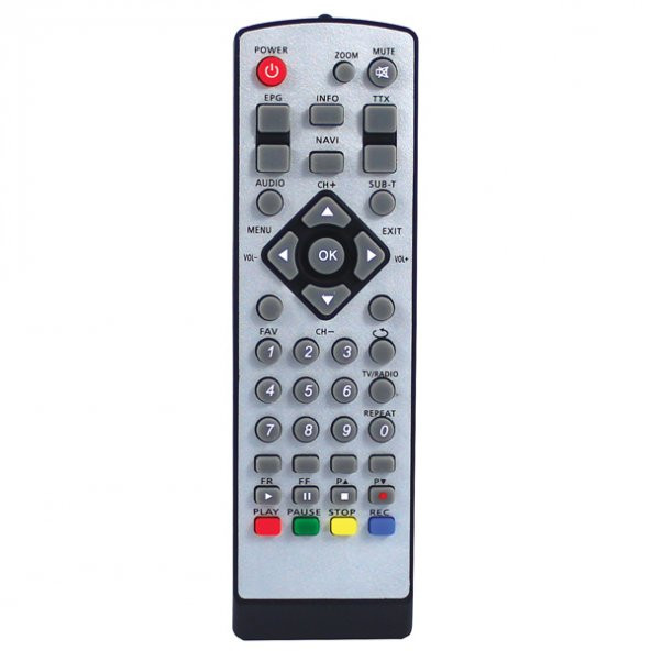 Silvermax Uydu Alıcı Kumandası 2095 - 2