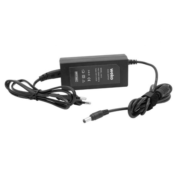 Weko 24 Volt - 2 Amper Plastik Kasa Masaüstü Adaptör 5.5 X 2.5 Uç - 2