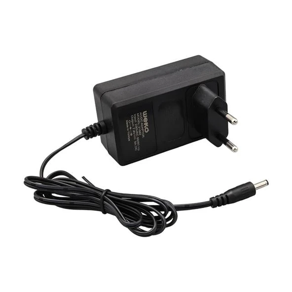 Weko 7.8 Volt - 3 Amper 3.5*1.35 Uçlu Plastik Yazar Kasa Adaptörü - Resim 8