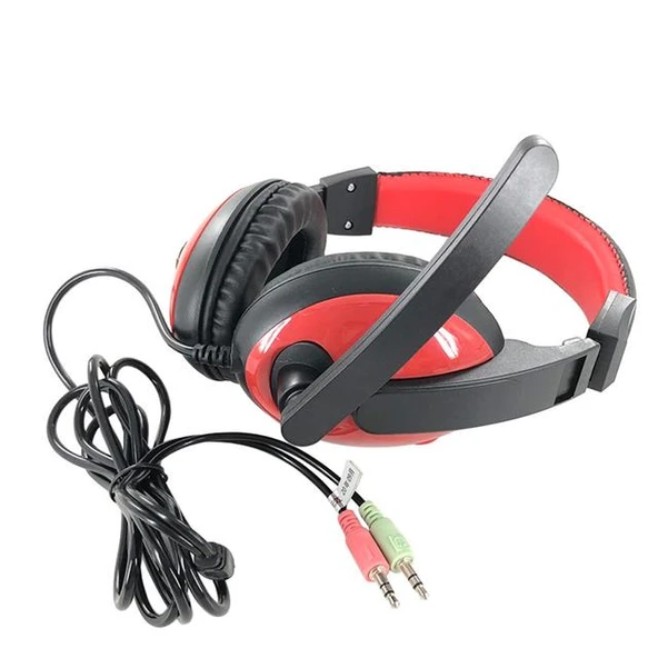 Magicvoice A63 Misde 3.5 Mm Aux Girişli Stereo Mikrofonlu Kulak Üstü Oyuncu Kulaklık - 12