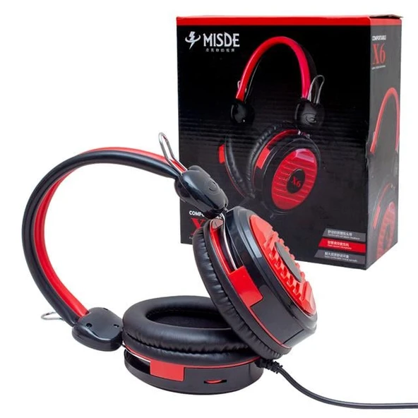 Magicvoice A63 Misde 3.5 Mm Aux Girişli Stereo Mikrofonlu Kulak Üstü Oyuncu Kulaklık - 7