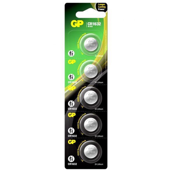 Gp CR-1632 3 Volt Pil 5'Li Fiyat - 2