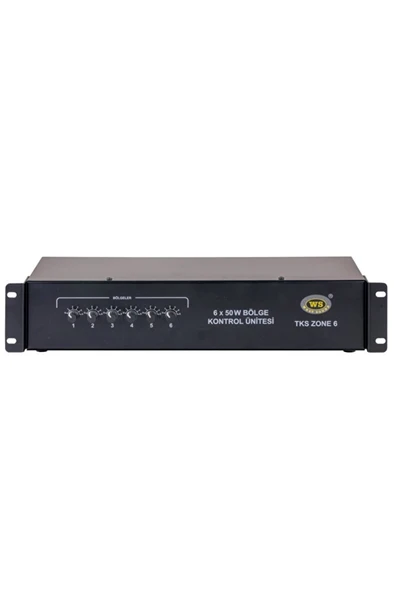 WEST SOUND TKS 160 Z-6 160 Watt 6 Bölgeli (Zonlu) Hat Trafolu Amfi - 2