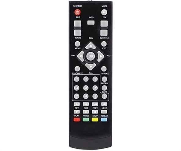 Mersat 13039 Full HD Minibox Uydu Alıcı Kumandası - 3