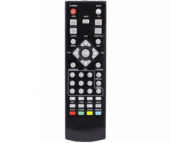 Mersat 13039 Full HD Minibox Uydu Alıcı Kumandası - 1