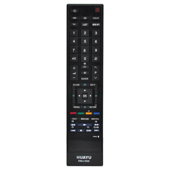 Toshiba RM-L1028 3D Lcd-Led Tv Kumandası