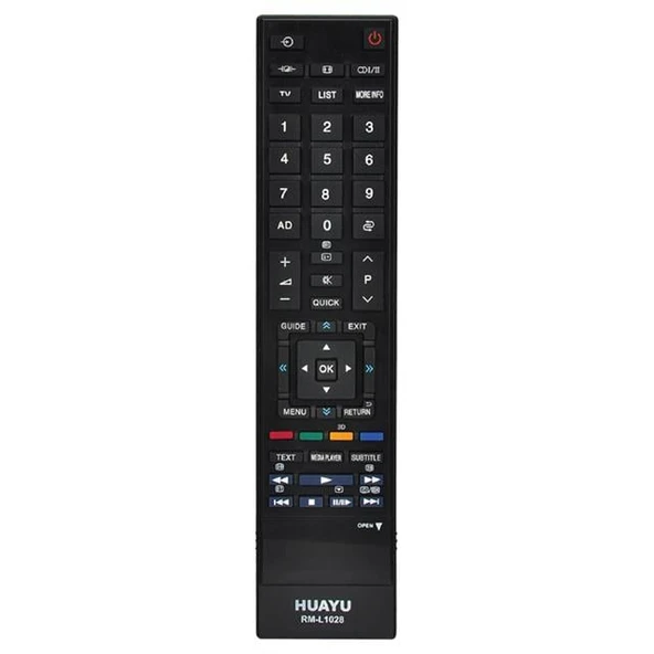 Toshiba RM-L1028 3D Lcd-Led Tv Kumandası - 3
