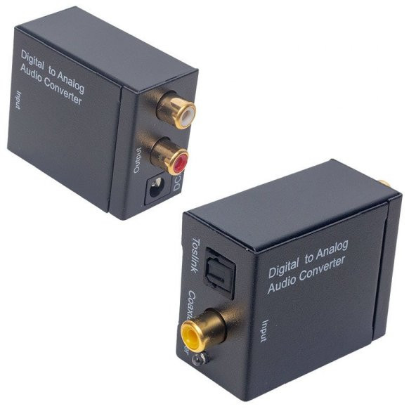 Powermaster PM-32145 Dijital Optik Ses To RCA Audio Çevirici Konverter - 5