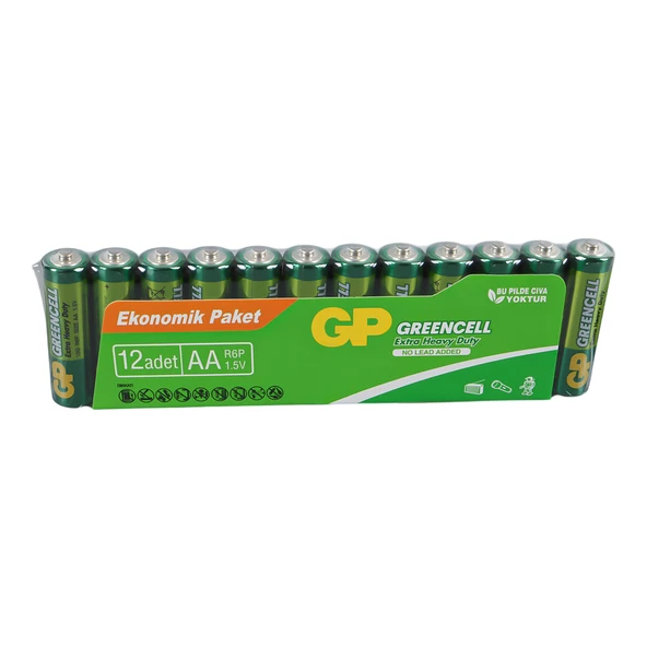 GP 15G-2VS12 AA Kalem Pil 12'Li Paket - 3