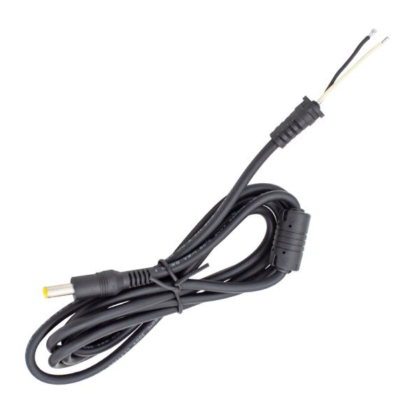 Notebook Adaptörü Jacklı Kablo YD-77 0.75Mm (4,8+1,7) - 4