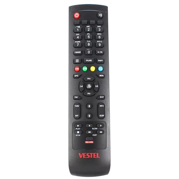 Vestel Record Tuşlu Lcd Tv Kumandası - 3