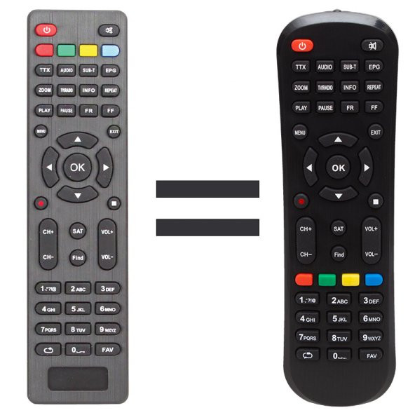 Magbox Forte - Pluton - Rowell RVL-9500 - Microstar HD Uydu Kumanda - Resim 2