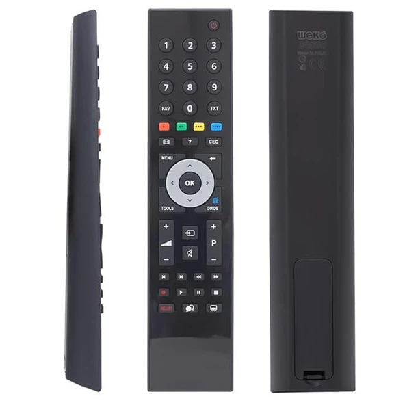 Arçelik A50-LEL-2B / Beko B42LEP6 Metalik Göbekli Lcd TV Kumandası - Resim 3