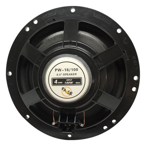 Powermaster PW-16/100 4 Ohm 100 Watt 16 Cm Tekli Hoparlör - 4