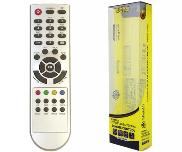 Digiturk Zap Uyumlu Uydu Alıcı Kumandası - 2