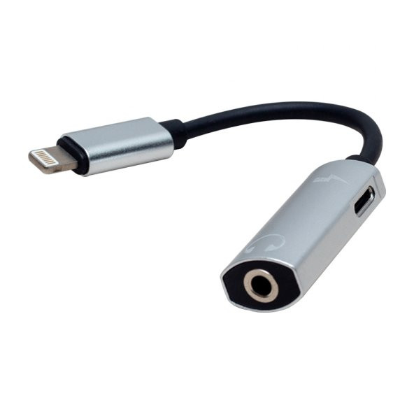 Powermaster PM-3833 Lightning Şarj Ve Kulaklık Çevirici Kablo Adaptör - 4