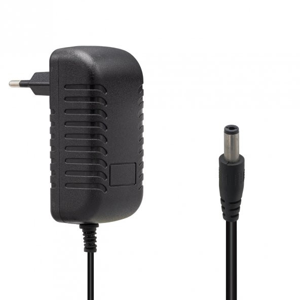 Powermaster PM-4531 12 Volt - 2 Amper 5.5*2.5 Mm Uçlu Plastik Kasa Priz Tipi Adaptör - 5