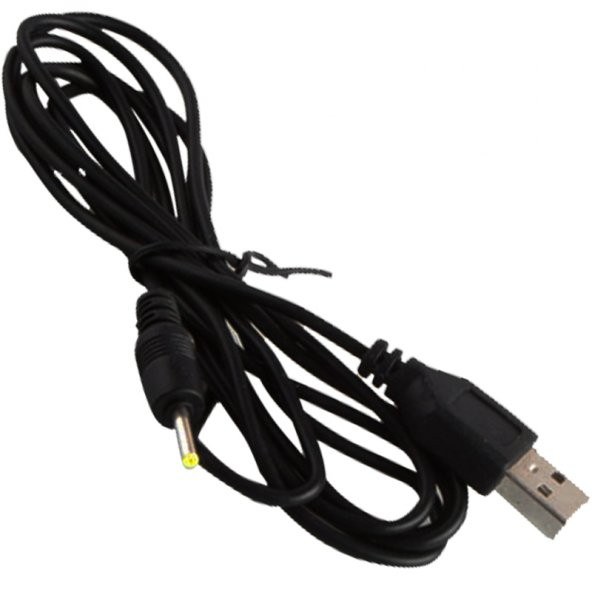 USB İNCE ADAPTÖR JACKLI KABLO 2.5*0.7 UÇ * YD-DC10 (TABLETLER İÇİN)