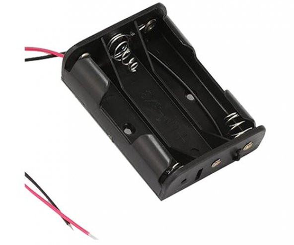 Powermaster IC-233-2 Pil Yuvası AA 3'Lü Kalem Pil - 2