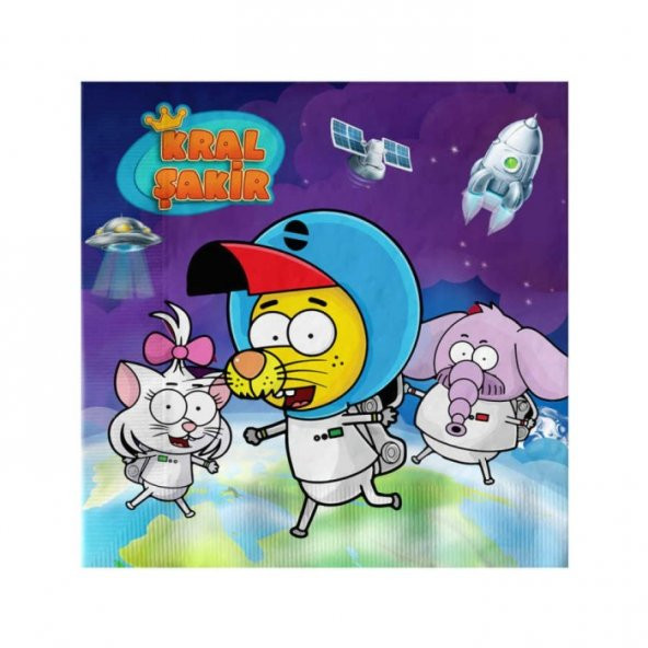 Kral Şakir Uzayda Peçete ürün görseli 1