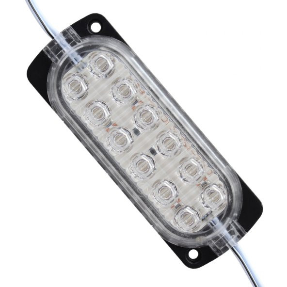 Powermaster Parlak Yanıp Sönen RGB 24 Volt 1.2 Watt  2835 Modül Led - 3
