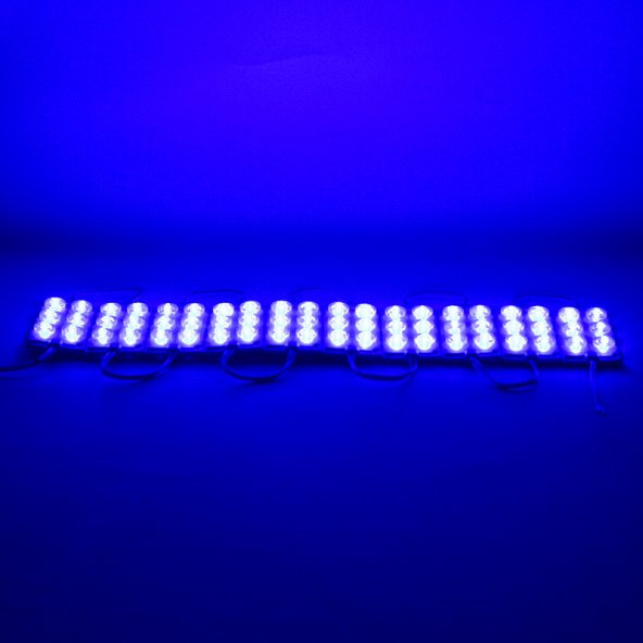 Powermaster 24 Volt 3 Watt Mavi 3030 Cob Modül Led 75*40 - 2