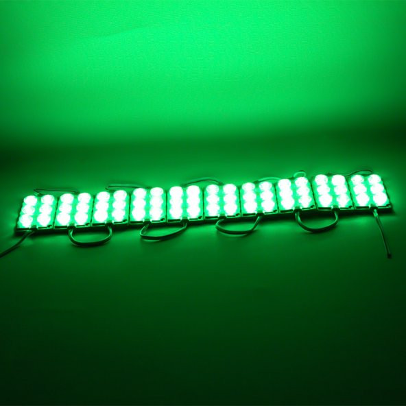 Powermaster 24 Volt 3 Watt Yeşil 3030 Modül Led 75*40 - Resim 4