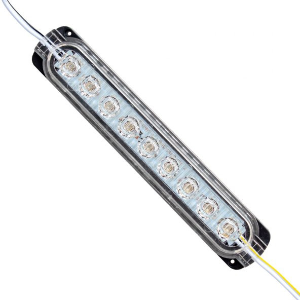 Powermaster Parlak Yanıp Sönen RGB 24 Volt 1.2 Watt 2835 Modül Led 14*32.5 - 2