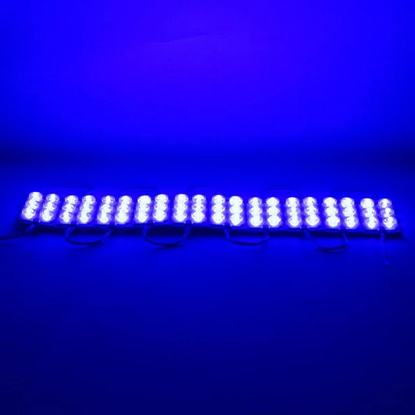 Powermaster 24 Volt 3 Watt Mavi 3030 Cob Modül Led 75*40 - 6