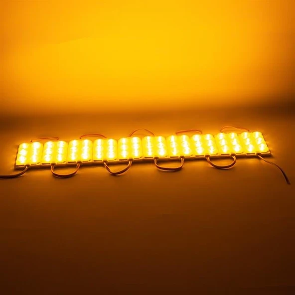 Powermaster 24 Volt 3 Watt Sarı 3030 Modül Led 75*40 - Resim 6