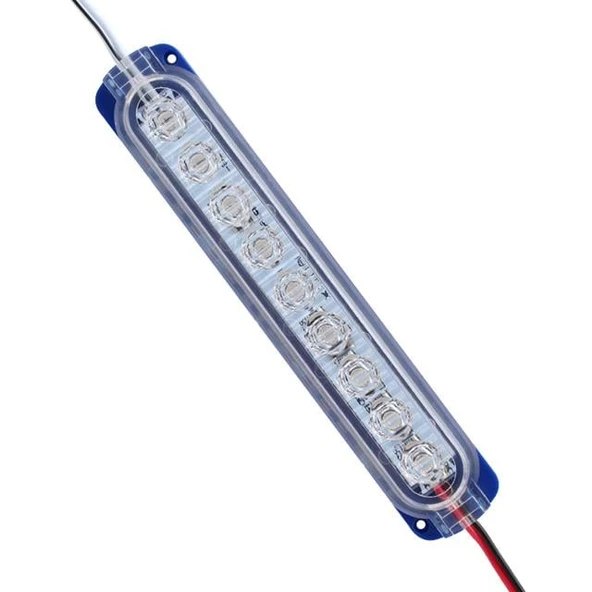 Powermaster Parlak Yanıp Sönen Mavi 24 Volt 1.2 Watt 2835 Modül Led 14*32.5 - 3