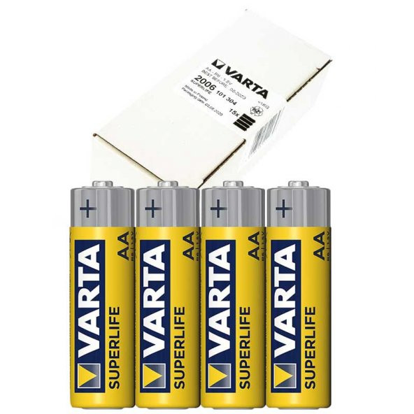 Varta Superlife Çinko AA Kalem Pil (60'Lı Paket) - 4