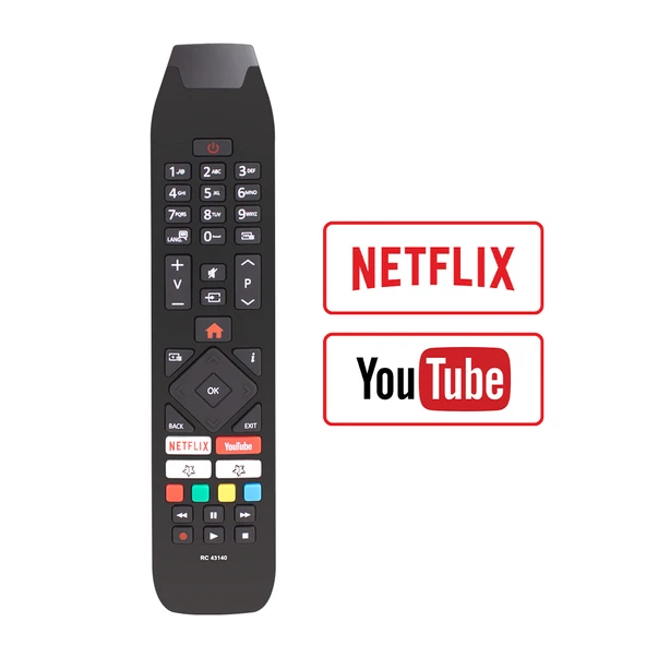 Vestel RC 43140 H0297A Netflix-Youtube Tuşlu Tv Kumandası - Resim 3