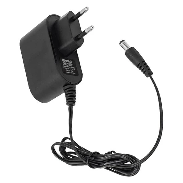Weko 5 Volt 1 Amper 5 Watt Plastik Kasa Priz Tipi Adaptör (5.5X2.5 Uçlu) - 9