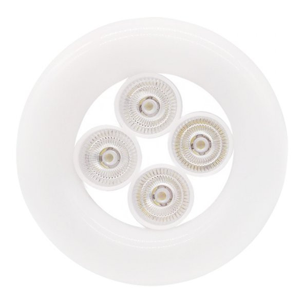 Powermaster Beyaz E27 Duy 48 Watt 4\'Lü Ufo Led Lamba KK-902 - 4