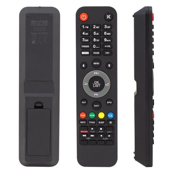 Next YE-17500 HDMI CX PVR Uydu Alıcı Kumandası 6950 - 1