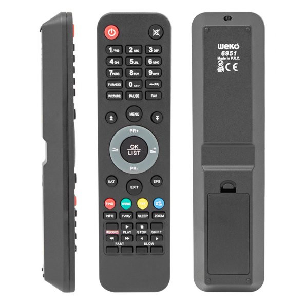 Nextstar 18000 HD Uydu Alıcı Kumandası 6951 - Resim 2