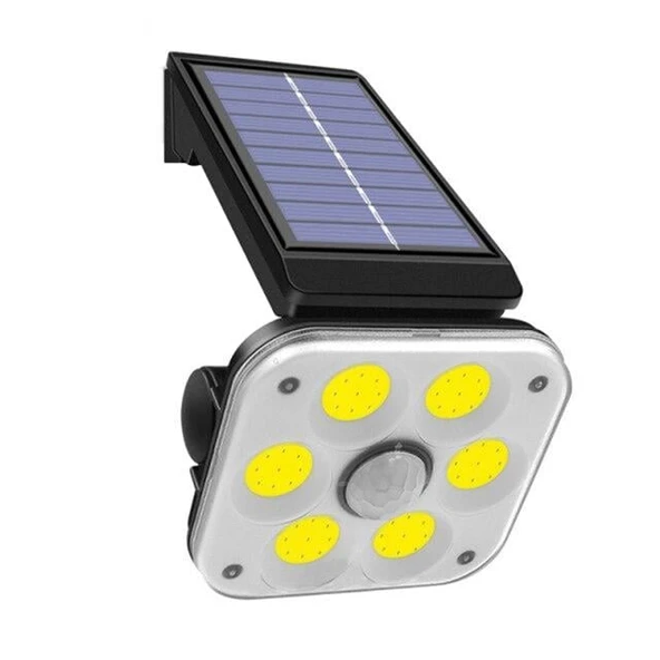Powermaster LF-1750A 54 Cob Ledli 3 Modlu Sensörlü Solar Duvar Lambası - 7