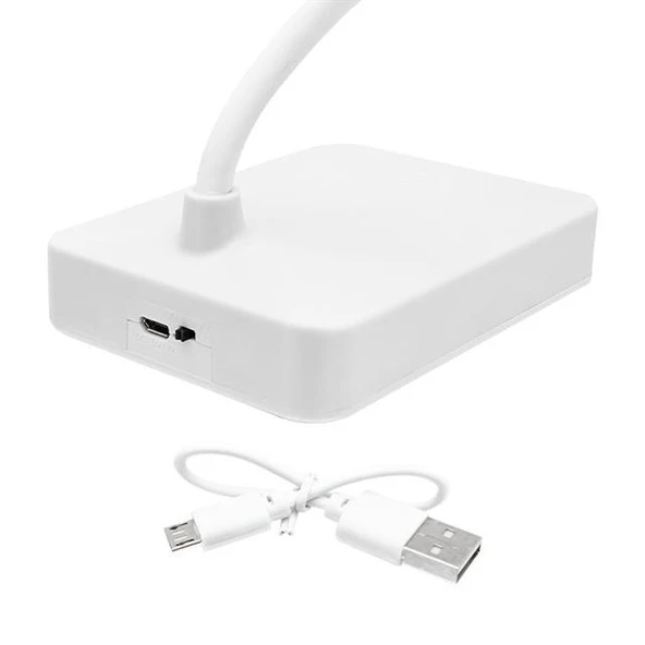 Powermaster MX-8803A Üç Modlu Masa Çalışma Lambası Akrobat USB Şarjlı Dokunmatik Düğmeli - Resim 11