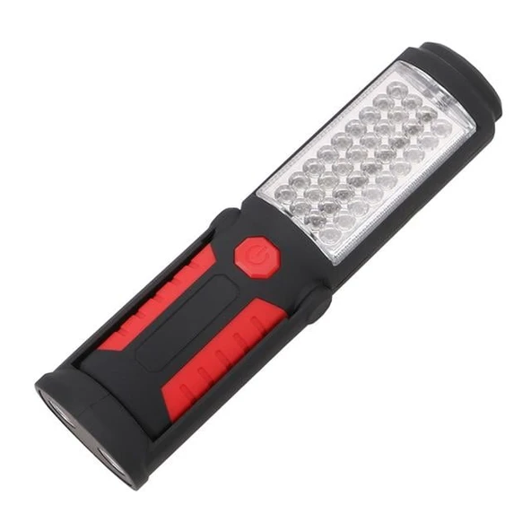 Powermaster PE-41 36+5 Ledli 2 Modlu Kancalı Mıknatıslı Pilli Çalışma Lambası - 7
