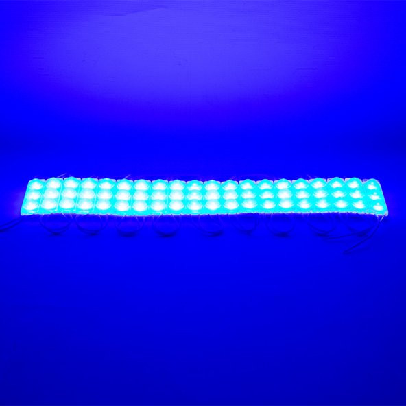 POWERMASTER MODÜL LED 12V 1.5W MAVİ 2835 69X16 MM IP65 160-180LM 160 DERECE - 2