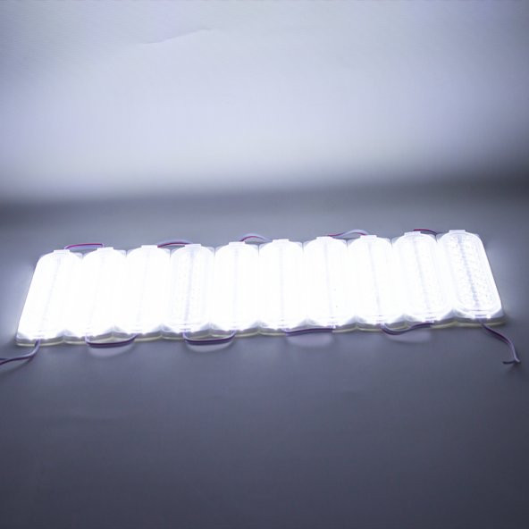 Powermaster 12 Volt 3.6 Watt Soğuk Beyaz Flaşlı Yanıp Sönen 2835 Modül Led - 4