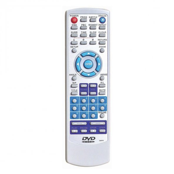 WEKO KD MİNTON KM-228 DVD DIVX PLAYER KUMANDASI - Resim 2