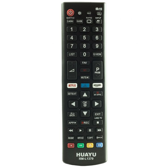 Huayu RM-L1379 LG 3D Netflix - Amazon - Smart Tuşlu Lcd-Led Tv Kumanda - Resim 2