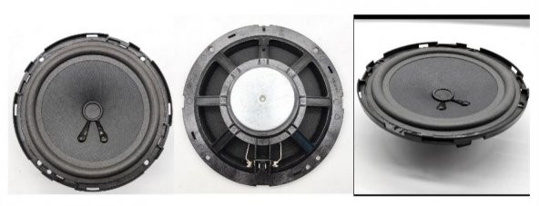 LEONE 160 16 CM 25 WATT MAX 50 WATT PLASTİK ÇERÇEVELİ TWEETERSIZ OTO HOPARLÖR (MAGNET: 60X17MM)